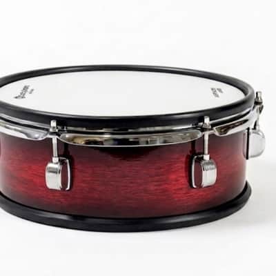 Dolby 12” Dual Core Red Fade Electronic SNARE 6 Trigger for Roland Alesis Drum image 1