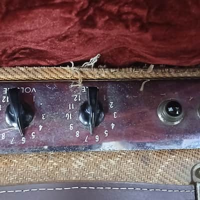 Vintage Fender Harvard 5F10 1x10" Combo Amplifier 1956 - Tweed VERY RARE! image 5