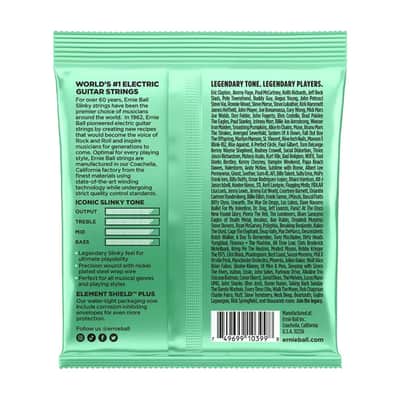 Ernie Ball Hyper Slinky Electric Guitar Strings 8-42 + 2 FREE Rubber Strap Locks 2025 image 2