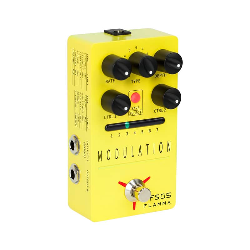 FLAMMA FS05 Multi Modulation 11 Modulation Effects from Classic to Experimental image 1