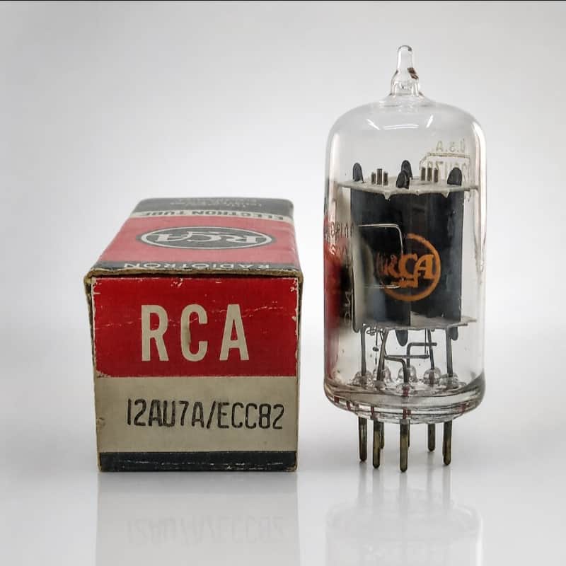 NOS RCA 12au7a /CLEAR TOP/1966/MAXI TESTED image 1