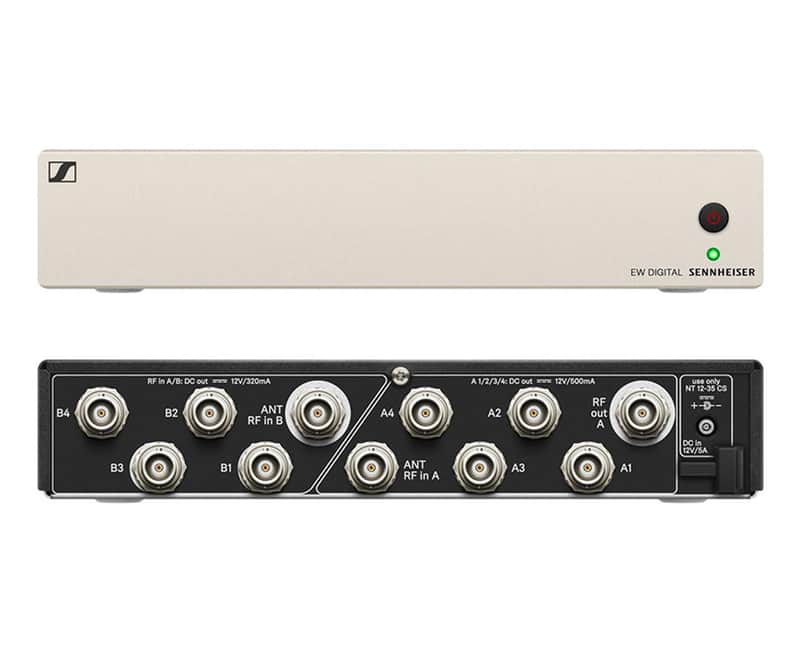 Sennheiser EW-D ASA (Q-R-S) Active Antenna Splitter w/ DC Power Distribution image 1
