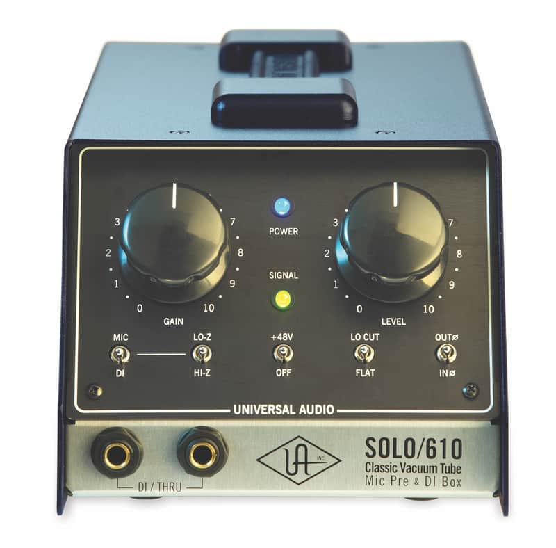 Universal Audio Solo/610 Desktop Tube Mic Preamp 2006 - Present - Black image 1