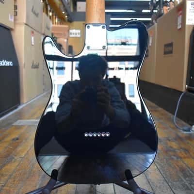 Ibanez Japan FLATV1 Josh Smith Signature Electric Guitar 2022 Black w/Bonamassa Bludgeon Pickup, Hard Case image 3