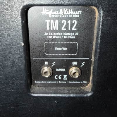 Hughes & Kettner TM 212 2018 - Black Tolex image 2