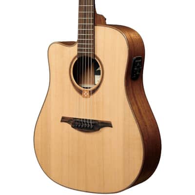 Lag TL118DCE | Dreadnought Left-Handed Cutaway Acoustic-Electric. New with Full Warranty! image 1