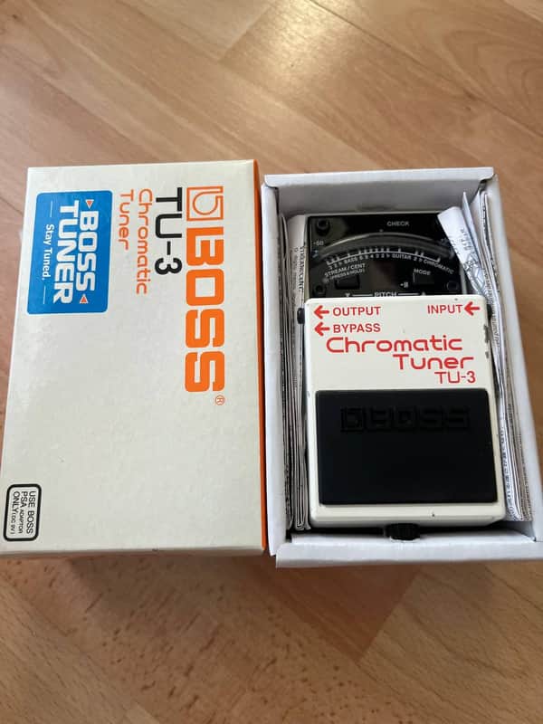 Boss TU-3 Chromatic Tuner 2009 - Present - White image 1