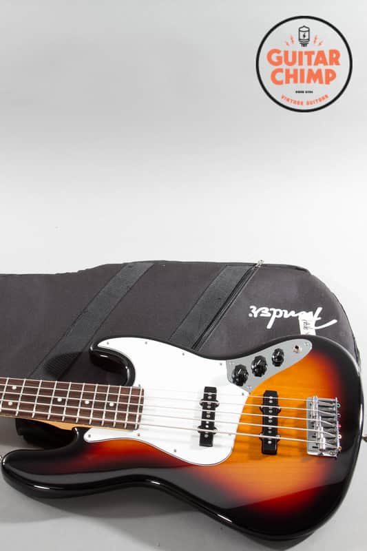 2025 Fender MIJ Japan Hybrid II Jazz Bass V 5-String Sunburst w/ Gig Bag image 1