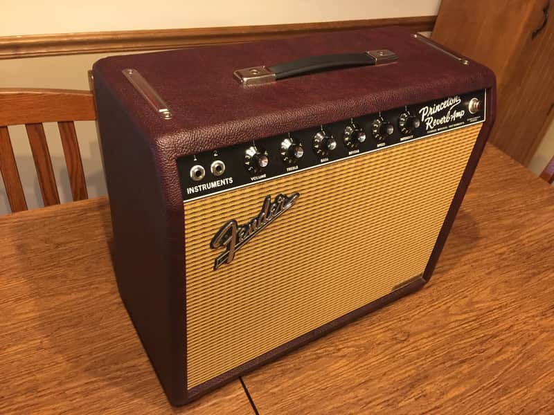 Fender Princeton Reverb (Alessandro) Bordeaux Red image 1