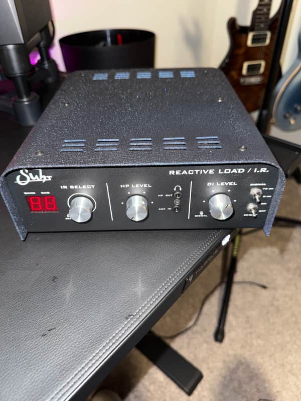 Suhr Reactive Load IR 8 Ohm DI Box with Impulse Responses 2019 - Present - Black image 1