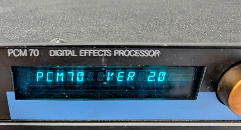 Lexicon PCM 70 V2.0 Digital Effects Processor 1980s image 1