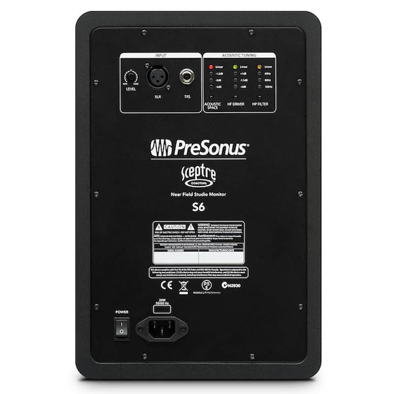 PreSonus Sceptre S6 Active Coaxial Studio Monitor (Single) image 2