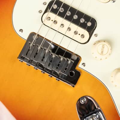 2022 Fender American Ultra Stratocaster HSS with Rosewood Fretboard - Ultraburst | USA Coil-Tap Compound Radius Locking Tuner | CoA OHSC image 20