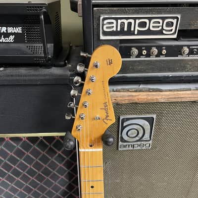 Used Fender JV Modified '50s Stratocaster HSS, Maple Fingerboard, 2-Color Sunburst image 3