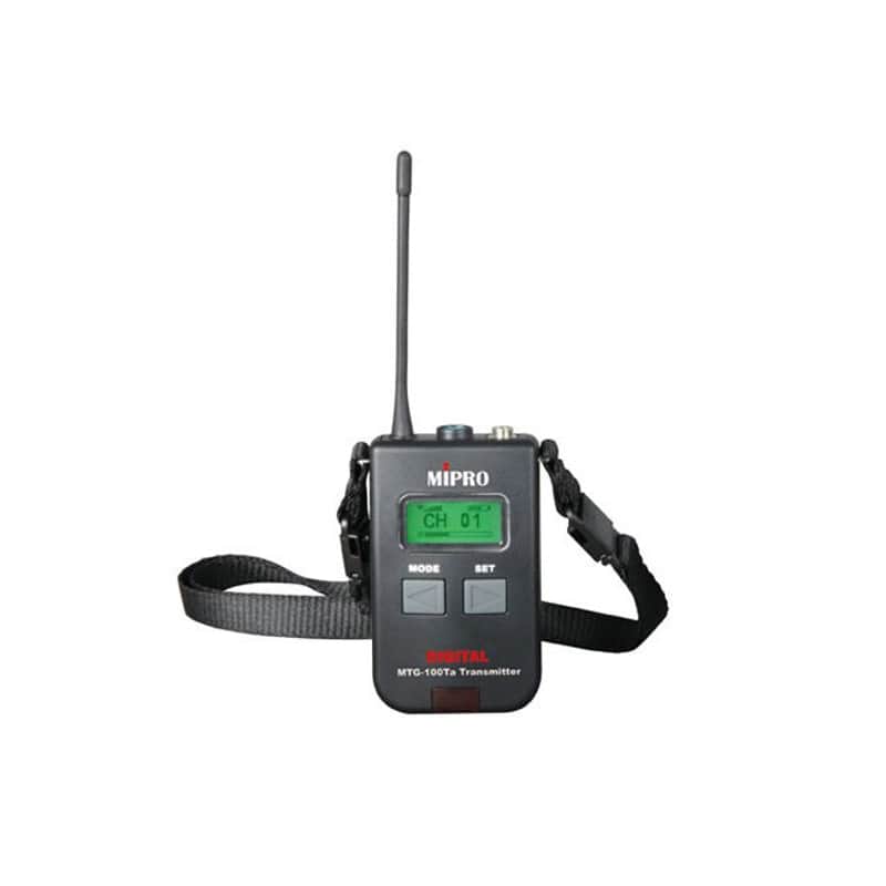 MIPRO MTG-100T Digitaler Taschensender 863-865 MHz image 1