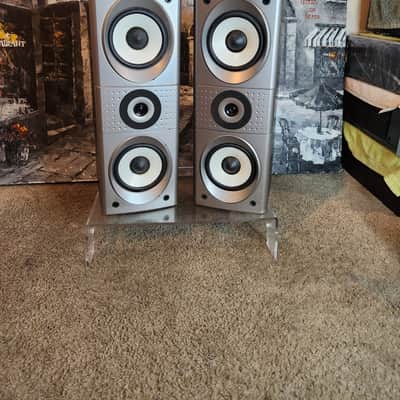 Onkyo Onkyo SKF-540F front speakers (pair) 90s - Black image 4