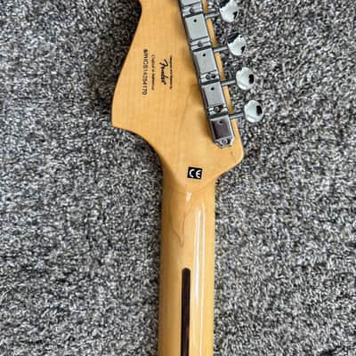2015 Squier Vintage Modified Bass VI neck image 6