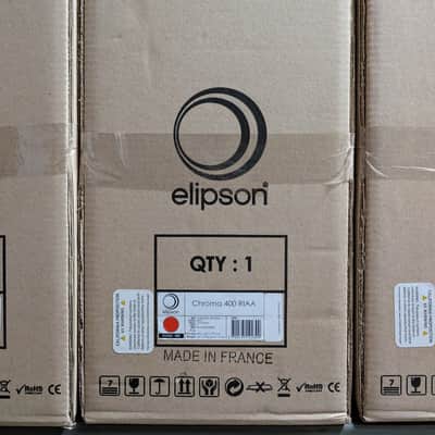 Elipson Chroma 400 RIAA Turntable - Built-in Preamp! (Walnut, Oak, Red or Black) image 16