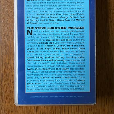 Steve Lukather - Star Licks Master Series (VHS) Bild 3