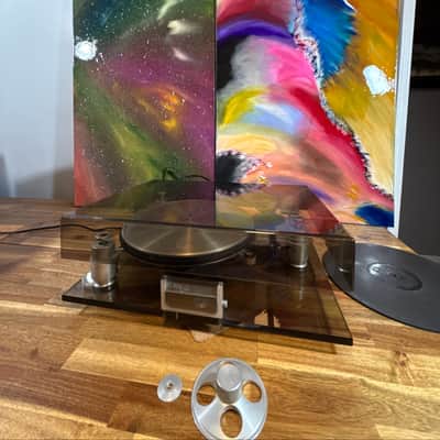 oracle delphi turntable 1648 Glass Audiophile Vinyl Lp Record Player image 11