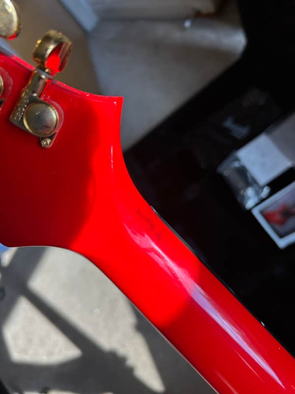 Gibson Lzzy Hale Signature Explorerbird 2022 - Cardinal Red - Image 16