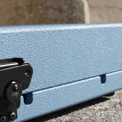 Blackhole Cases Make Noise 0-coast/0-ctrl/Strega Case 2020’s Semi Modular Desktop - Blue Tolex image 3