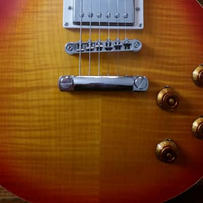 Epiphone 1959 Les Paul Standard Reissue 2009 Cherry Sunburst image 4