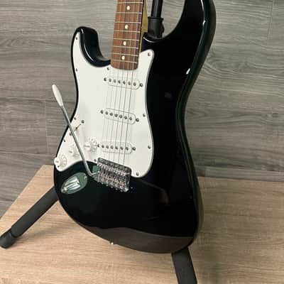 Fender Standard Stratocaster Left-Handed Electric Guitar Black 1998-1999 #2848 image 10