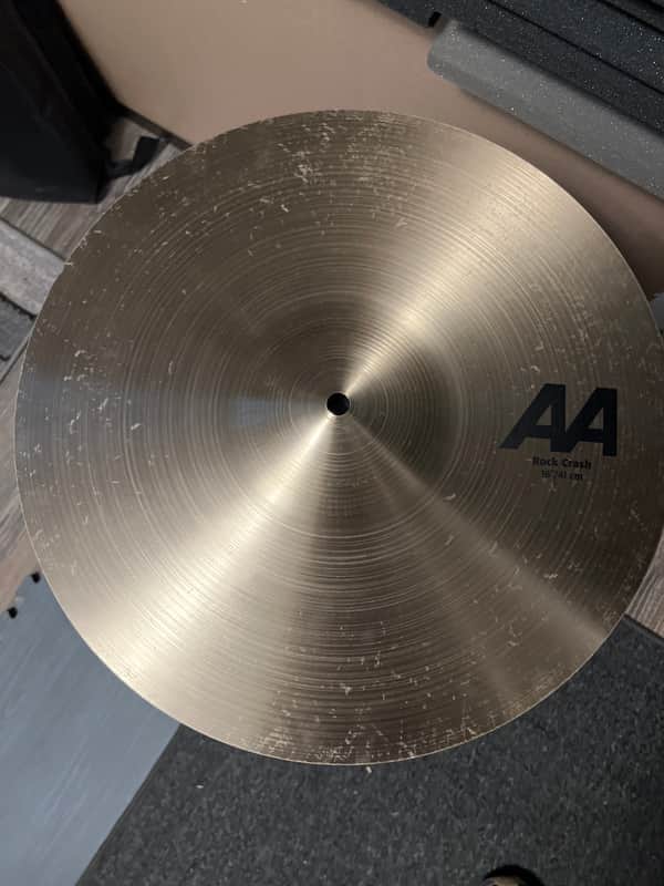 Sabian 16" AA Rock Crash Cymbal 2019 - Present - Natural image 1