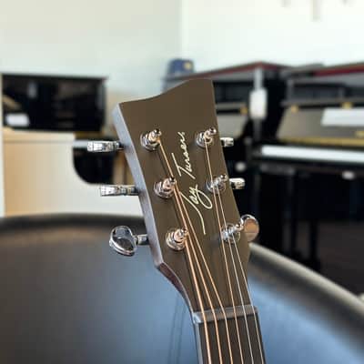 Jay Turser JTA53 3/4 Acoustic Guitar - Blackwood Fingerboard, Black image 4