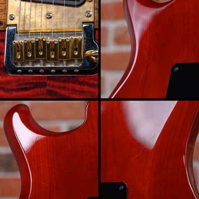 Knaggs Larry Mitchell Signature Severn Limited Edition #46 T1 Flame Maple Top/Neck Burgundy/Copper 2022 w/OHSC image 13
