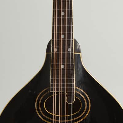 Gibson  Style H-1 Carved Top Mandola (1923), ser. #74352, original black hard shell case. image 8