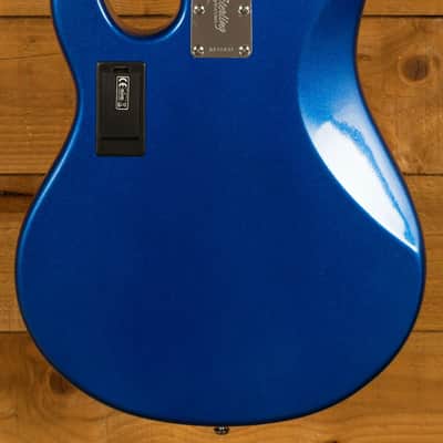 Sterling RAY5HH SUB Series StingRay 5 HH Bass - Cobra Blue image 4