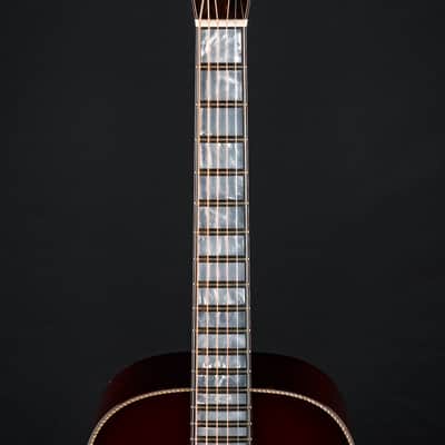 Santa Cruz H13 Custom Old Growth Mahogany and Moon Spruce Sunburst with Century Block Inlay NEW image 10