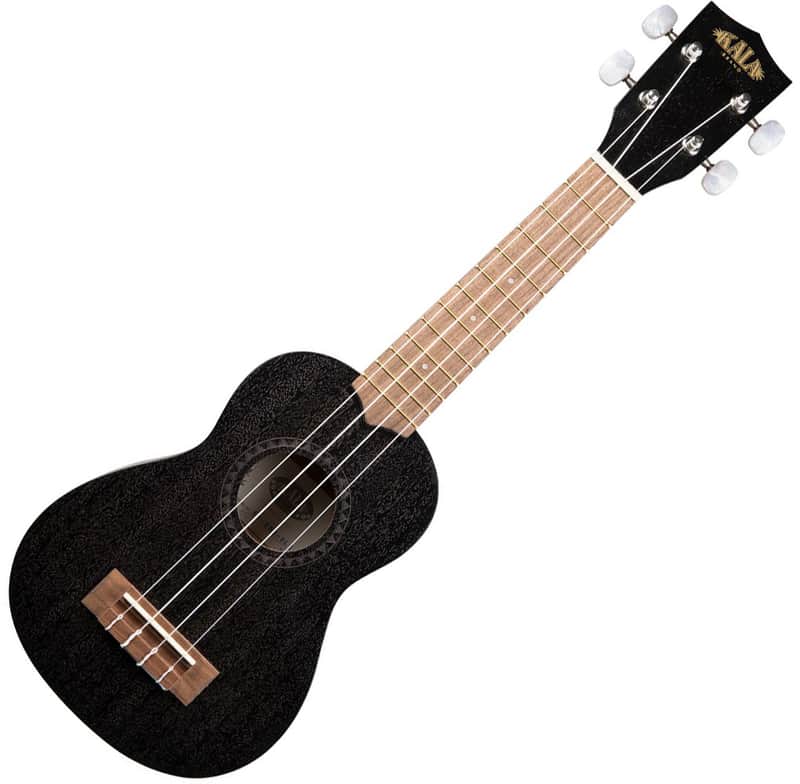 Kala KA-15S-BLK Mahogany Soprano - black image 1