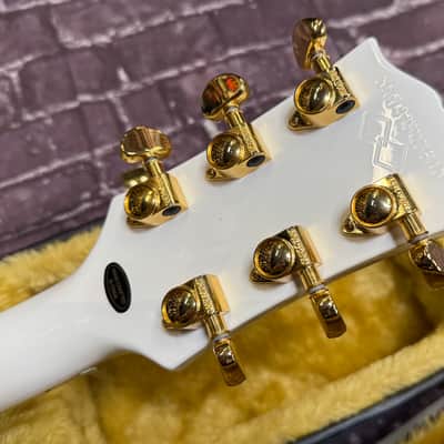 2025 IGC Epiphone Inspired by Gibson Les Paul Custom Alpine White New Unplayed Auth Dlr 8lb10oz #610 image 19