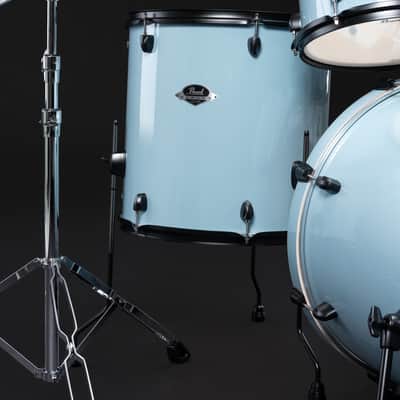 Pearl Export EXX 5-PCS Drum Set with HWP-834 and PX Cymbal Pack - Daphne Blue w/ black fittings image 13