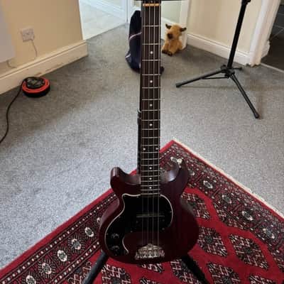 Gibson Les Paul Junior Tribute DC Bass Left-Handed 2019 - 2024 - Worn Cherry image 11