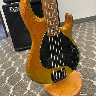Ernie Ball Music Man DarkRay - Gold Bar - 5 String Electric Bass *AUTHORIZED DEALER image 5