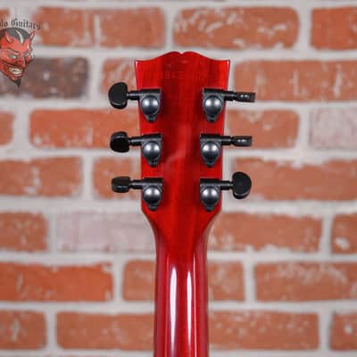 Gibson Les Paul Studio Plain Maple Top Transparent Red 1999 w/OHSC image 10