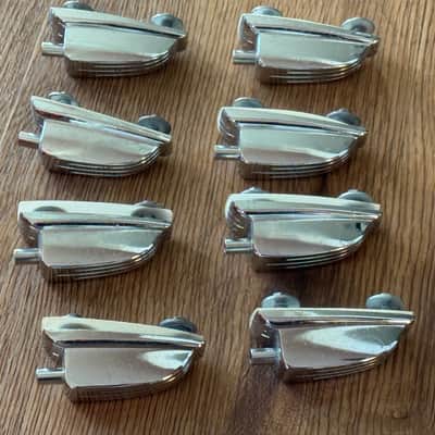 Ludwig 8  Vistalite Floor Tom Drum Lugs Vintage 70's with Gasket image 6