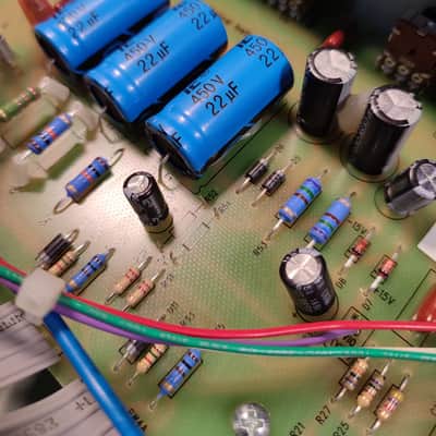 Fender Blues Junior BIAS Mod Kit PCB Cream Board imagen 6