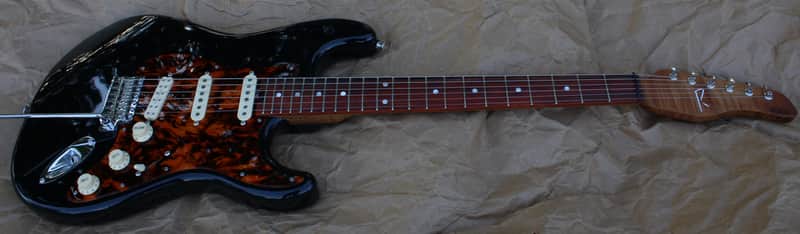 Rizzuto Guitars VRS Custom with 5A Flame Maple Neck image 1