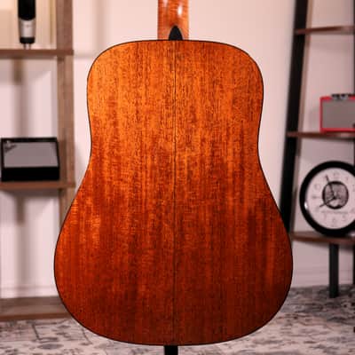 VERY RARE Martin USA D-18 Standard Y25 Dreadnought - Flame Mahogany Neck, Natural image 8
