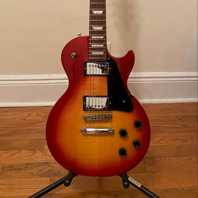 Gibson Les Paul Studio Plus 2021 -  AA MAPLE TOP Cherry heritage sunburst image 1