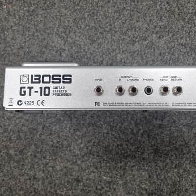 Boss GT-10 Guitar Effects Processor 2008 - 2012 - Silver image 3