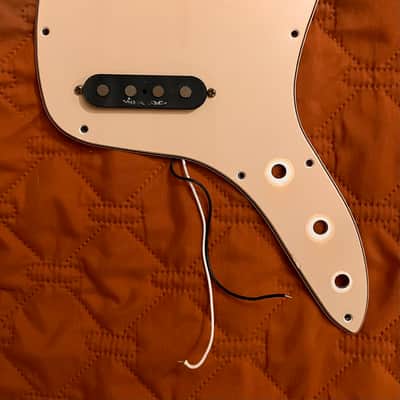 Squier Vista Musicmaster bass pickguard and pickup 1997 image 1