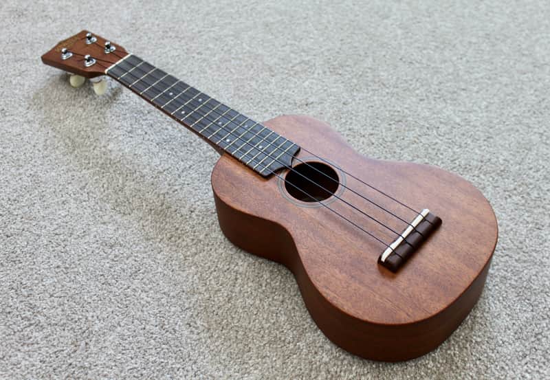 Kiwaya KTS-5 Artist Series Mahogany Soprano Ukulele Made In Japan Martin Ukulele