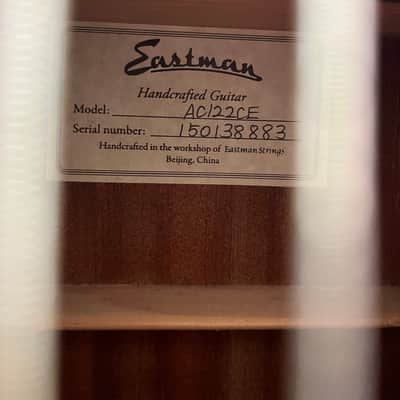 Eastman AC122CE image 3