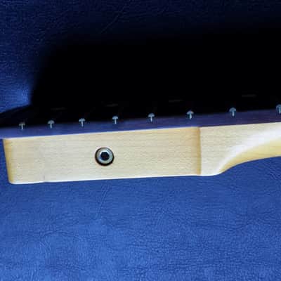 Warmoth Super Wide Fat Stratocaster Neck Satin Vintage Tint image 5